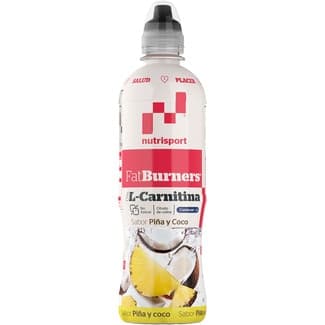 Fat Burner bebida con L-Carnitina y citrato de colina sabor piña y coco botella 500 ml - Nutrisport