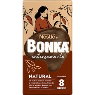 Café molido natural de intensidad 8 paquete 250 g - Bonka