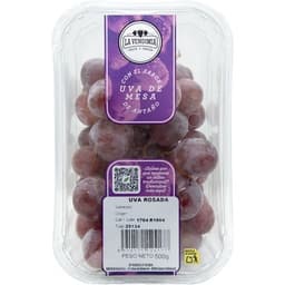 Uva rosada con semilla tarrina 500 g - La Vendimia