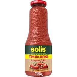 Tomate frito origen Vegas del Guadiana sin gluten frasco 725 g - Solis