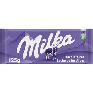 Chocolate con leche tableta 125 g - Milka