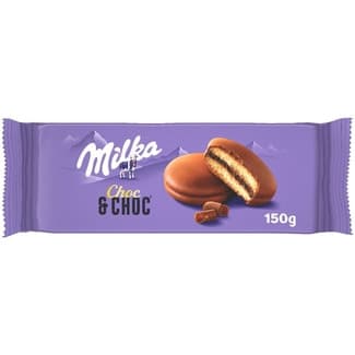 Bizcochitos choc & choc paquete 150 g - Milka