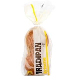Pan de hamburguesa brioche con mantequilla bolsa 330 g - Tradipan