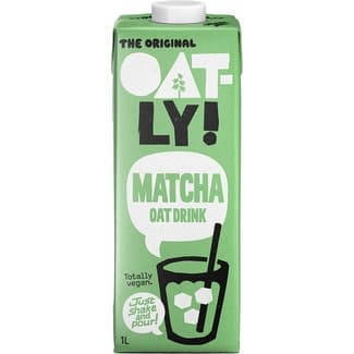 Bebida de avena sabor té matcha vegana brik 1 l - Oatly