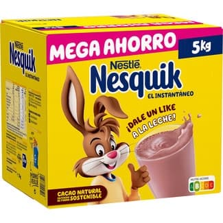 Cacao en polvo instantáneo sin gluten estuche 5 kg - Nestle Nesquik