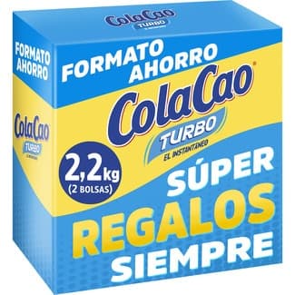 Turbo cacao instantáneo estuche 2,2 kg - Colacao