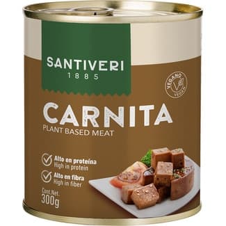 Carnita vegana lata 300 g - Santiveri