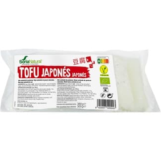 Tofu japonés ecológico, sin gluten y vegano envase 300 g - Soria Natural