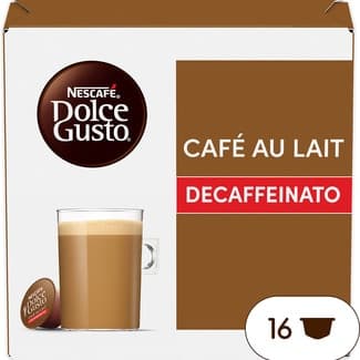 Café con leche decaffeinato estuche 16 cápsulas - Nescafe Dolce Gusto