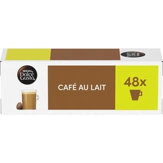 Café con leche formato ahorro pack 3 estuche 16 cápsulas - Nescafe Dolce Gusto