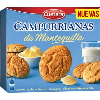 Galletas de mantequilla paquete 160 g - Cuetara Campurrianas