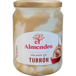 Helado de turrón El Almendro tarro 550 ml - Murmui