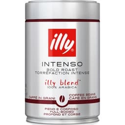 Café en grano tueste intenso blend 100% Arábica lata 250 g - Illy