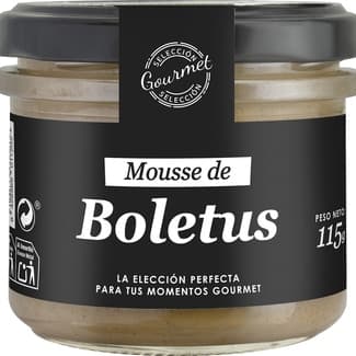 Mousse de boletus frasco 115 g - Bujanda