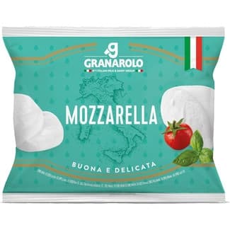 Mozzarella italiana bolsa 125 g neto escurrido - Granarolo