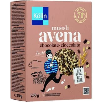 Muesli de avena con chocolate paquete 250 g - Kolln