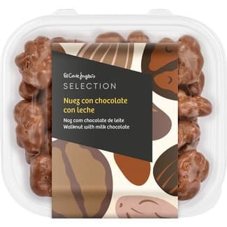 Nueces con chocolate con leche tarrina 200 g - El Corte Ingles Selection