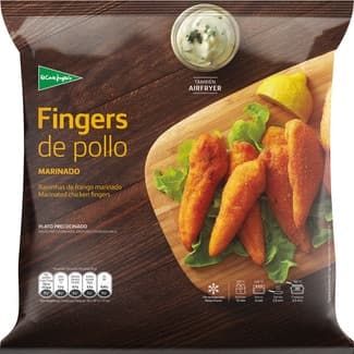 Fingers de pollo marinado estuche 400 g - El Corte Ingles