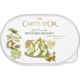Helado pistacho delight tarrina 825 ml - Carte D'or