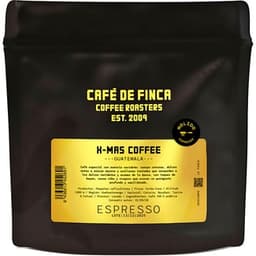 Café molido espresso de Guatemala XMas Coffee bolsa 250 g - Cafe De Finca