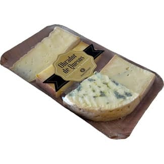 Tabla de 4 quesos franceses elaborados con leche cruda de cabra 210 g - Obrador De Quesos