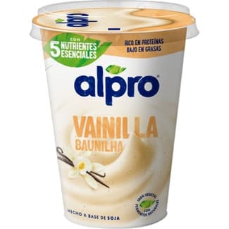 Big Pot especialidad vegetal de soja con vainilla sin gluten sin lactosa envase 400 g - Alpro