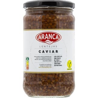 Lentejas pardina cocida frasco 660 g - Huerta De Carabaña