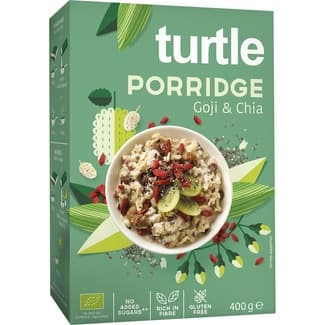Porridge goji & chia ecológico sin gluten envase 400 g - Turtle