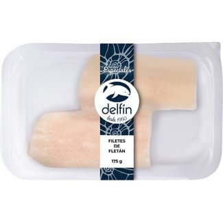Filetes de fletan bandeja 175 g - Delfin