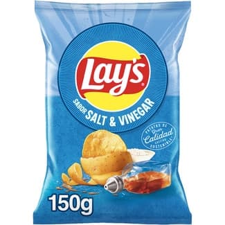 Patatas fritas con sal y vinagre bolsa 150 g - Lay's