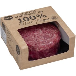 Hamburguesas USA 100% Black Angus 2 unidades envase 360 g - Mercaimpex