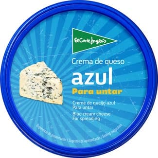 Crema de queso azul para untar tarrina 125 g - El Corte Ingles