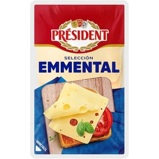 Queso emmental en lonchas sobre 100 g - President