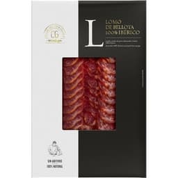 Lomo loncheado de bellota 100% Ibérico envase 80 g - Club Del Gourmet