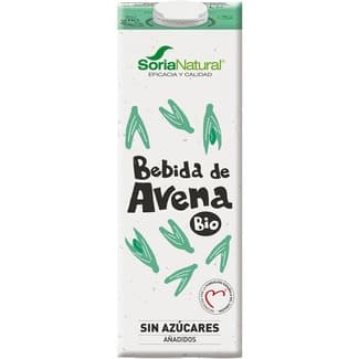 Bebida de avena ecológica sin azúcares añadidos brik 1 l - Soria Natural