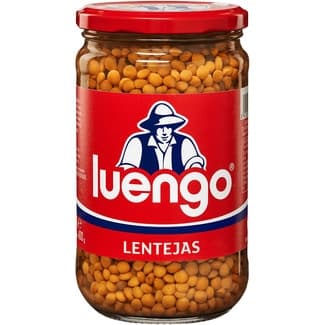 Lentejas cocidas frasco 400 g neto escurrido - Luengo
