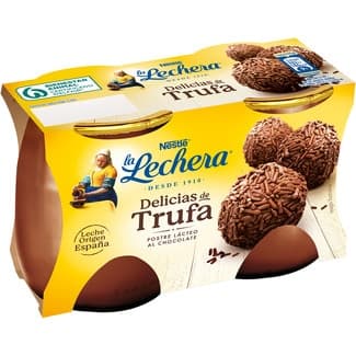 Delicias de trufa pack 2 unidades 125 g - La Lechera