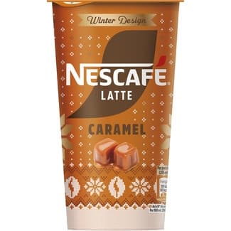 Caramel bebida láctea de café y caramelo sin gluten vaso 205 ml - Nescafe Latte