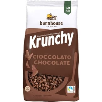 Cereales de desayuno muesly krunchy avena crujiente con chocolate bolsa 375 g - Barnohouse