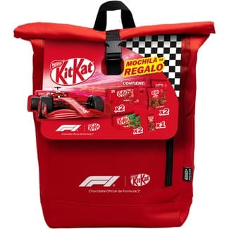 Lote de chocolatinas en mochila de Fórmula 1 493 g - Nestle Kit Kat