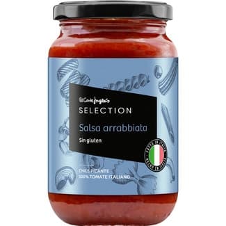 Salsa arrabbiata sin gluten bote 350 g neto escurrido - El Corte Ingles Selection