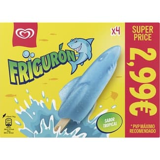 Frigurón helado sabor tropical estuche 288 ml - Frigo
