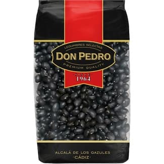 Alubia negra paquete 500 g - Don Pedro