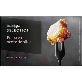 Pulpo en aceite de oliva lata 72 g neto escurrido - El Corte Ingles Selection