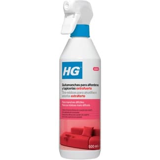 Quitamanchas extrafuerte para alfombras y tapicerías spray 500 ml - Hg