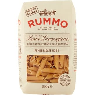 Penne rigate N.66 paquete 500 g - Rummo