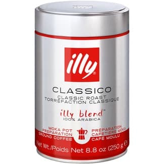 Café molido 100% arábica lata 250 g - Illy