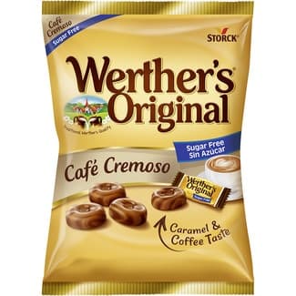 Caramelos clásicos de crema café sin azúcar bolsa 90 g - Werther's Original
