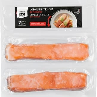 Lomos de trucha de Noruega desespinados 2 piezas envase 250 g - Norway Sea Foods