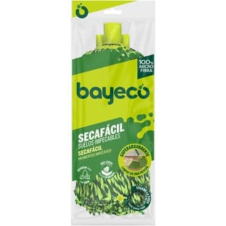 Fregona microfibras de hilo Seca Fácil paquete 1 unidad - Bayeco